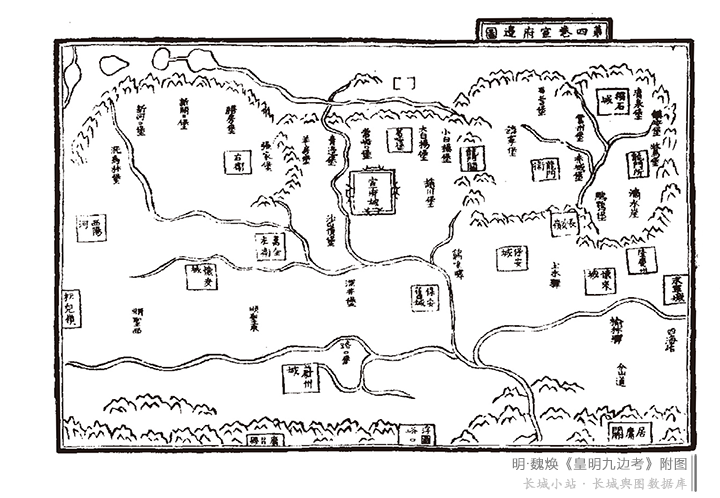 宣府边图